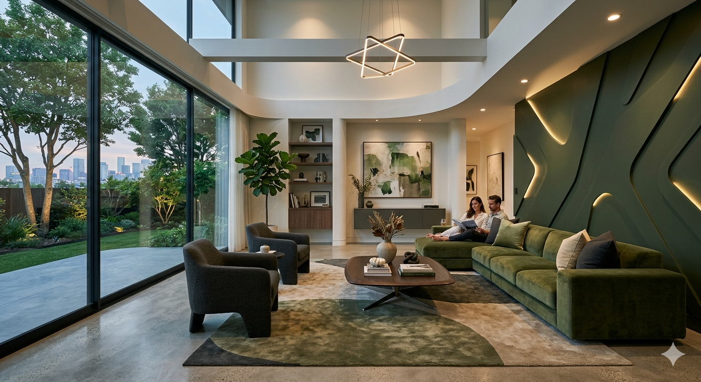 Interior residencial moderno